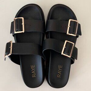 RAYE Clifton Sandal Women's Size 9, Black